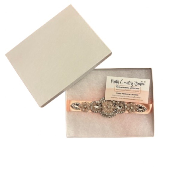 Pearl and Rhinestones Wedding Headband - Picture 1 of 7